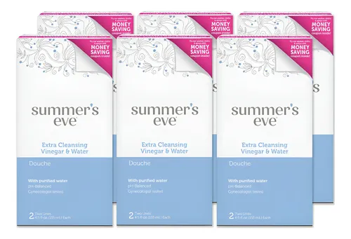 Ducha Vaginal Summer’s Eve, Extra Limpiadora, Vinagre Y Agua