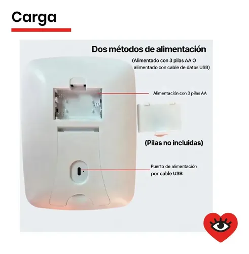 Espejo Maquillaje Led Tactil Usb Pilas C/soporte Veoquiero