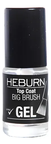 Esmalte Top Coat Gel Uñas Heburn Manicuría Manos Profesional Top Coat