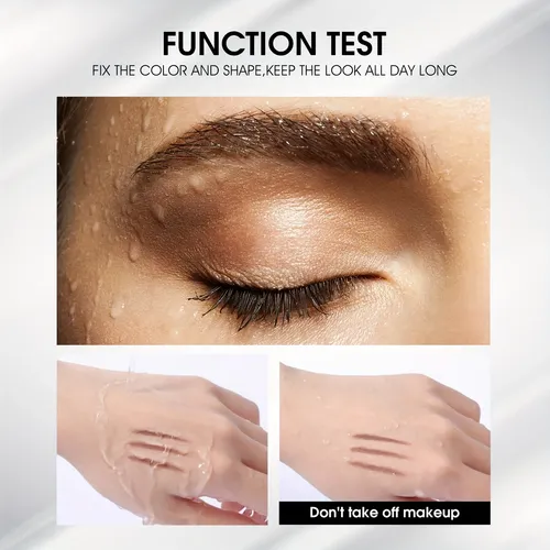 Fijador De Gel For Cejas, Resistente Al Agua Y Natural.