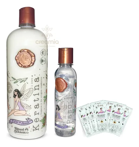 Alisador De Cabello Ritual Botanico Organic Keratin 1l