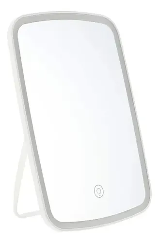 Espejo Para Maquillaje Led Recargable Portatil Cálido Frío