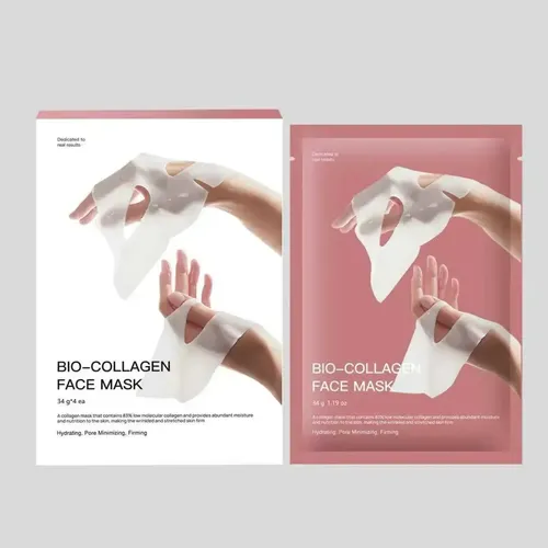 Bio Collagen Real Deep Mask Box X4 Reafirma Hidratante
