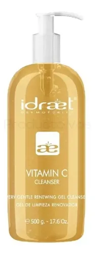Vitamin C Cleanser Idraet X 500gr. Gel De Limpieza Grande.