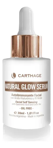 Carthage Serum Facial Autobronceante Natural Glow Oil Free