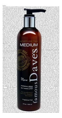 Autobronceador Famous Dave’s Original Para Piel Clara A Medi