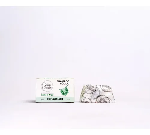 Shampoo Sólido Sentida Botánica Fortalecedor Champú Vegano