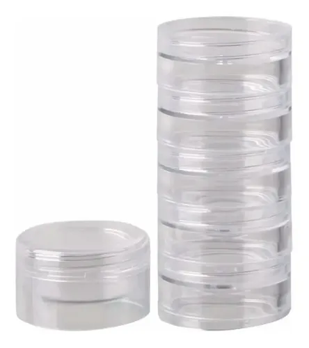 Set De 50 Frascos De Glitter Para Maquillaje Profesional