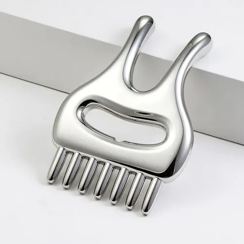 Herramientas De Masaje Gua Sha De Acero Inoxidable Mejoradas