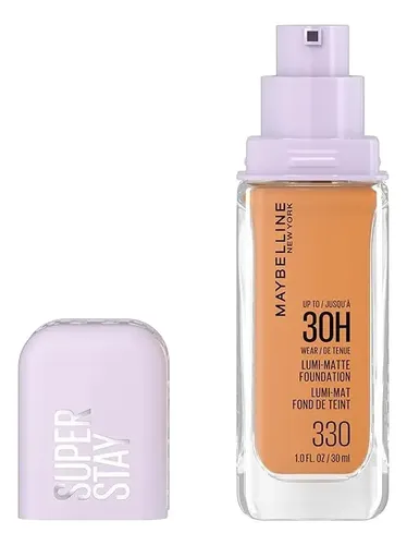 Maybelline Super Stay Lumi-matte – Base De Maquillaje Ligera Tono 330 – Neutro