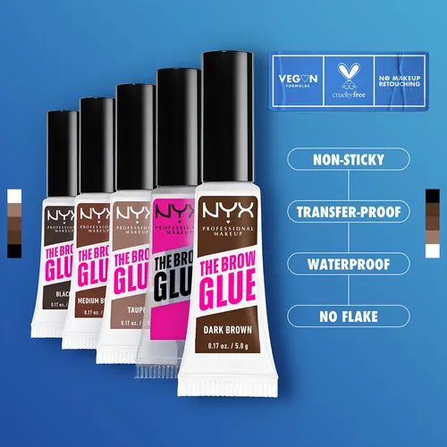 Gel Para Cejas Nyx The Brow Glue 05 Black