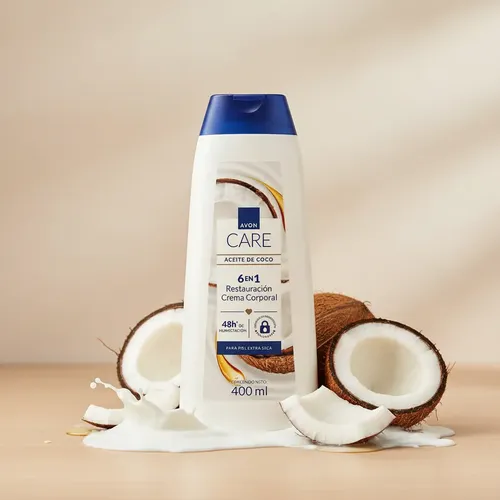 Locion Corporal Aceite De Coco Restauracion 400ml- Avon Care