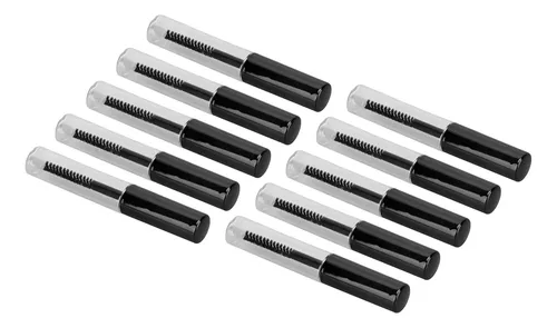 Tubos De Rímel, 10 Unidades Vacíos, De 1,5 Ml, Cerdas Suaves