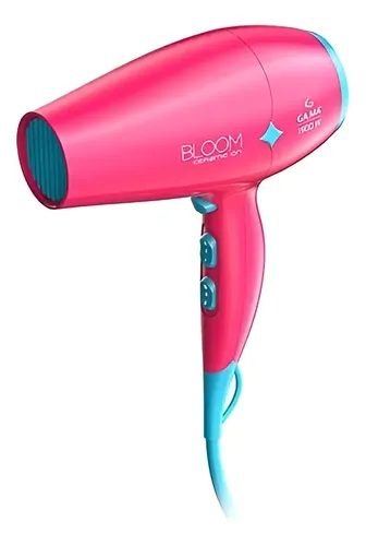 Secador De Pelo Gama Diamond Bloom Pink Cool Shot 2300w