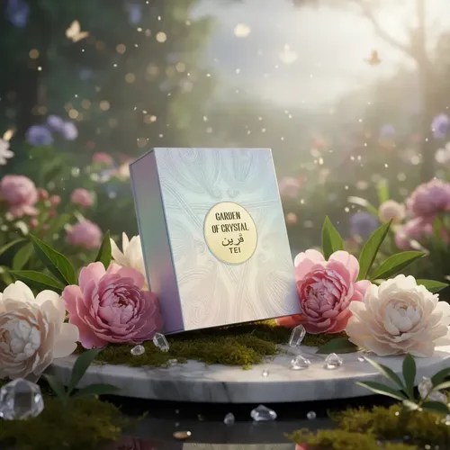 Set X2 Perfume Árabe Tei Garden Of Crystal Para Mujer