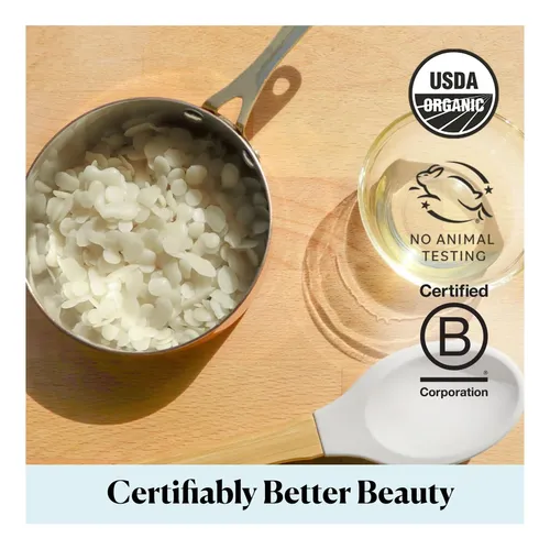 Cera De Abejas Blanca Orgánica Sky Organics Para Cosméticos