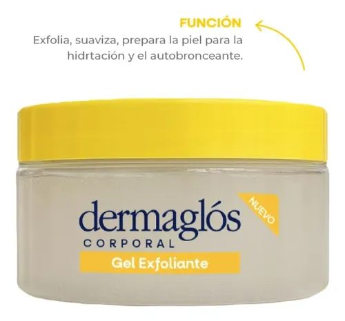 Dermaglós Gel Exfoliante Corporal Suavizante Piel Sensible