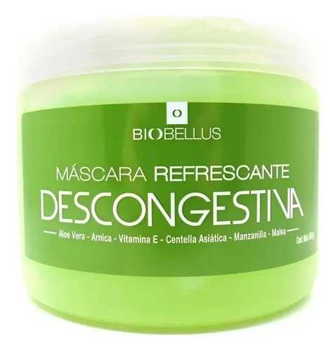 Biobellus Mascara Refrescante Y Descongestiva Piel Sensible Tipo de piel Todo tipo de piel 250gr
