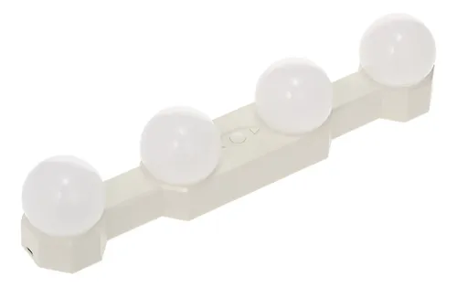 Luces Led De Espejo Con 4 Bombillas, Recargables Por Usb, In