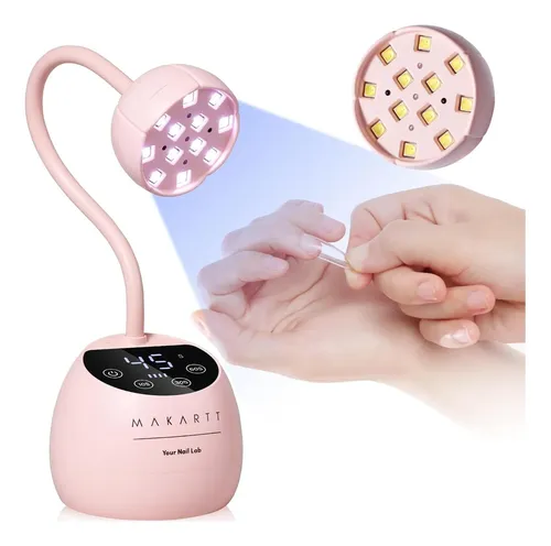 Lámpara Uv Led Makartt Gooseneck 12w Para Uñas