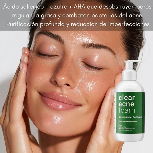 Gel Limpieza Purificante Piel Acneica Oleosa Poros Niza 250m