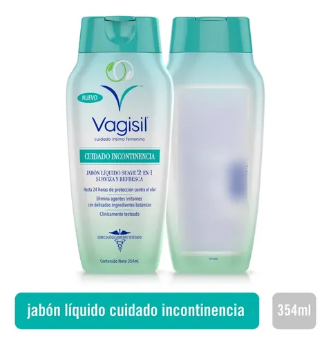 Kit Jabón Y Crema 2 En 1 Vagisil Incontinencia 2 Unidades