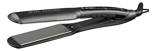 Gama Planchita De Pelo Dual Plates 3 Botones Led Ceramica Cs