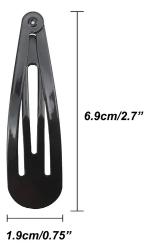 Pinzas Para El Pelo De Metal Antideslizantes Ruiyue 20 Pieza