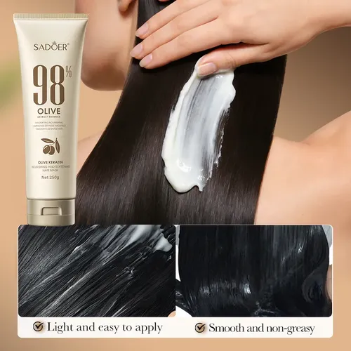 Mascarilla Capilar De Oliva 250g Suavizante E Hidratante