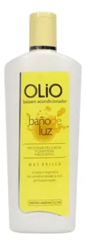 Acondicionador Baño De Luz Fortalecedor Olio Cabello X 420ml