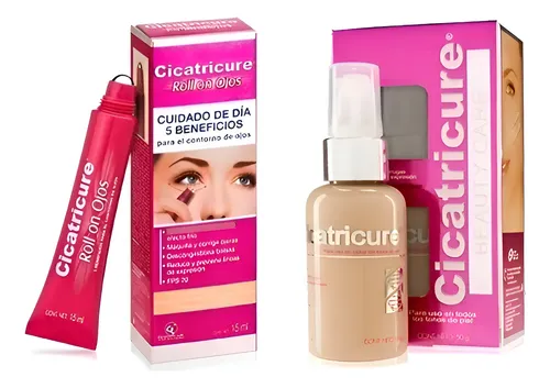 Combo Cicatricure Roll On Ojos + Beauty Care Facial