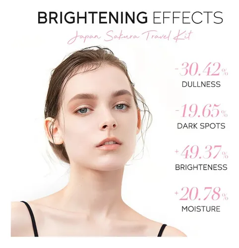 Set De Maquillaje Laikou: Limpiador Facial, Tónico, Crema Fa