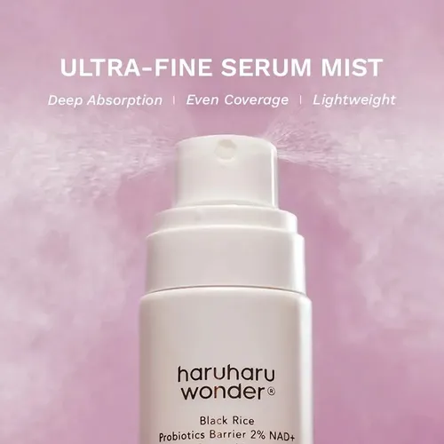 Haruharu Black Rice Probiotics Barrier 2% Nad+ Serum Mist Todo Tipo De Piel Día/noche