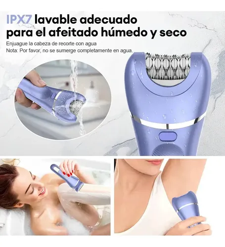 Depiladora Eléctrica 7 En 1 Para Mujer Maquina Rasuradora