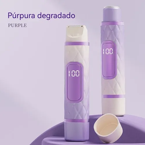 Depiladora Facial Multifunción Femenina 2 En 1 Con Carga