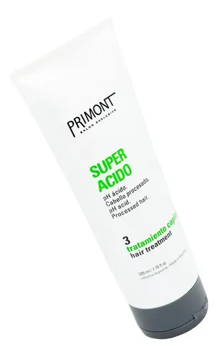 Primont Kit Super Acido Shampoo Acondicionador Mascara Chico