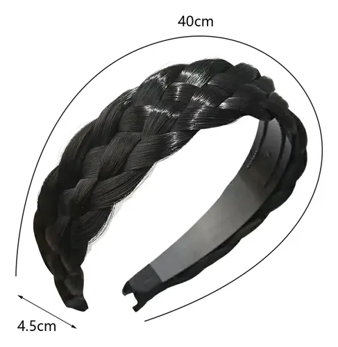 Diadema Trenzada Para Cabello