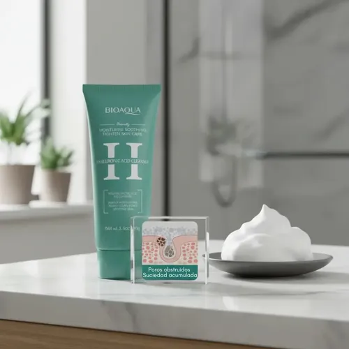 Gel Limpiador Facial Acido Hialuronico Hidratante