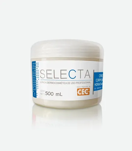 Crema Corporal Hidratante Selecta Vitamina A E Fragancia Neutra 500ml