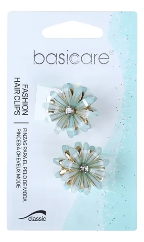 Broche De Pelo Flor Estrella Con Strass Basicare
