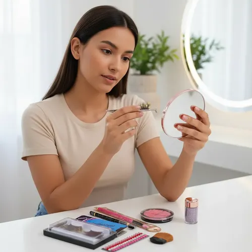 Set Maquillaje 12 Art Sombra Pinceles Rubor Pestañas +++