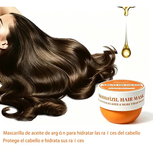 Mascarilla Capilar Con Aceite De Argán Immetee, 150 G