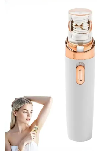 Depiladora Eléctrica Portátil Recargable Usb Para Mujer