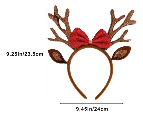 Diadema Navideña Con Bandas Para Sombreros, Decoración De Cu Multicolor-t
