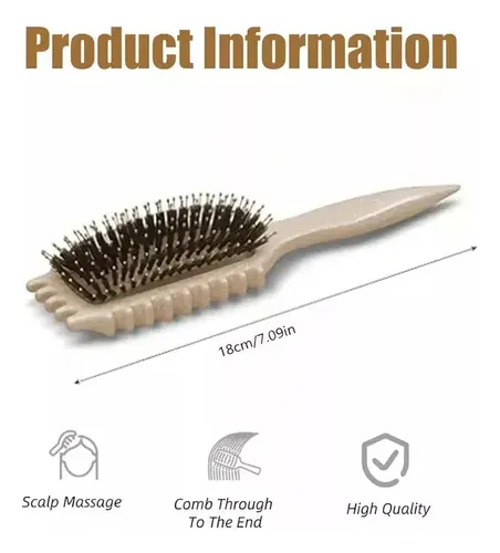 Cepillo Redondo For Cabello Rizado De 2 Piezas Dp Big &vm