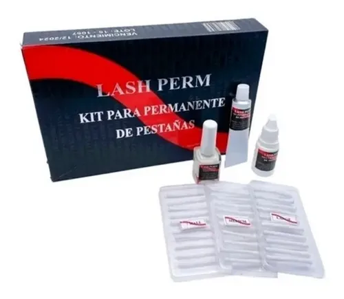 Lash Perm Kit Para Permanente De Pestañas Lash Completo