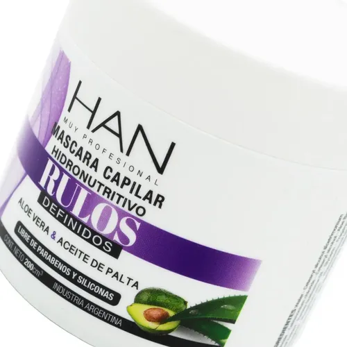 Baño De Crema Han Hidronutritivo Rulos 200g Curly Girl
