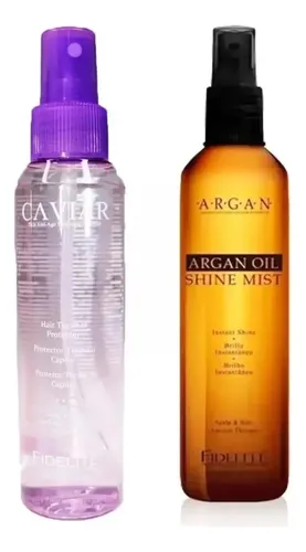 Pack Fidelite – Brillo De Argán + Protector Térmico Caviar