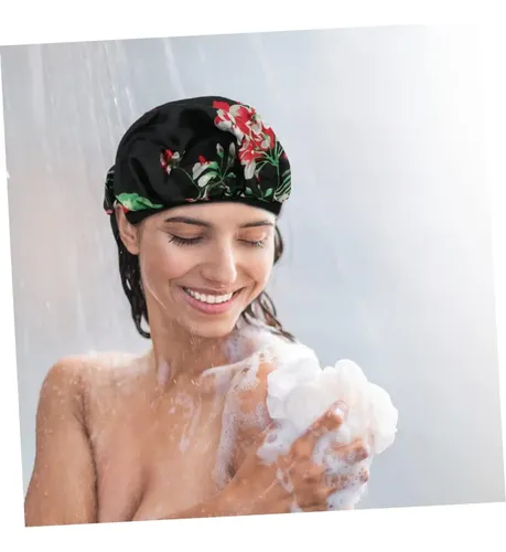 Gorro Dormir Satén Elástico Adultos Accesorios Cabello Baño
