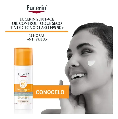 Eucerin Protector Fps 50 Oil Control Claro Toque Seco X50ml